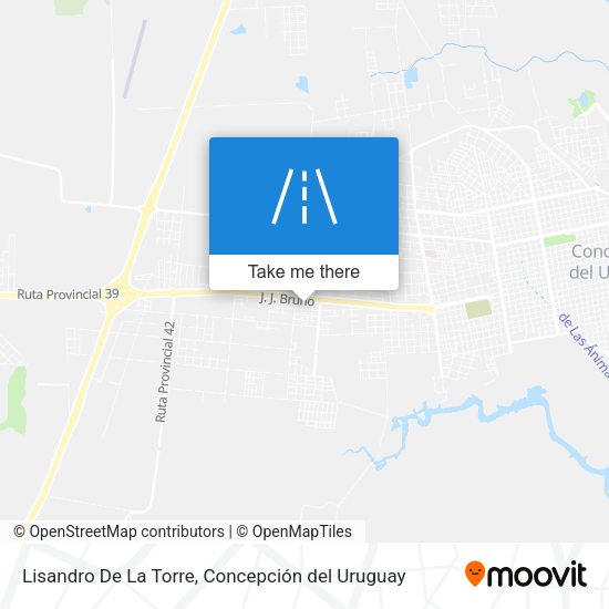Lisandro De La Torre map