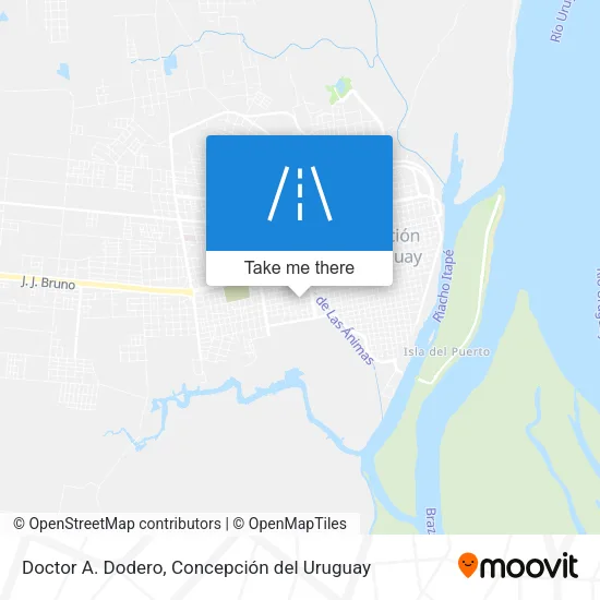 Mapa de Doctor A. Dodero