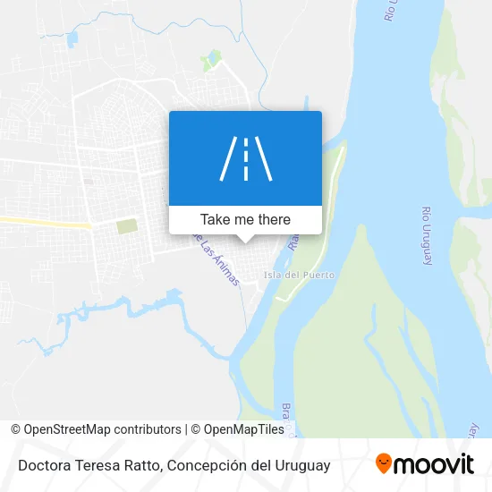 Mapa de Doctora Teresa Ratto