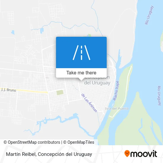 Mapa de Martín Reibel