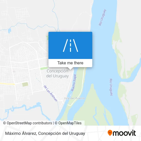 Mapa de Máximo Álvarez