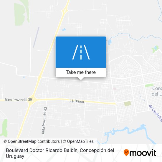 Boulevard Doctor Ricardo Balbín map