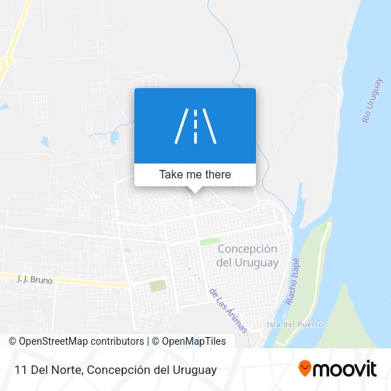Mapa de 11 Del Norte