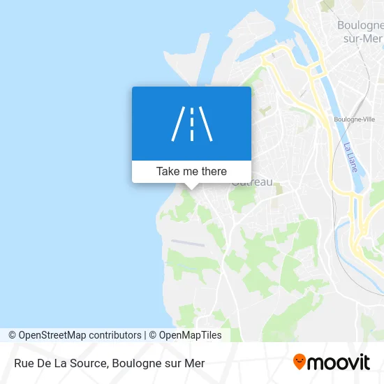 Rue De La Source map