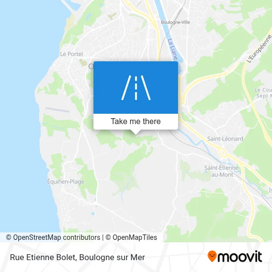 Rue Etienne Bolet map