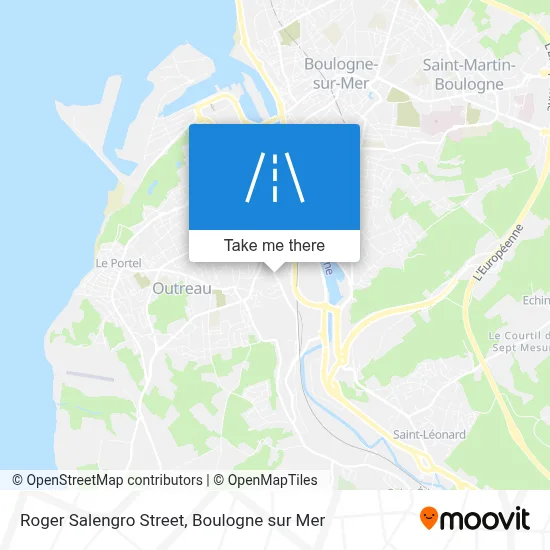 Rue Roger Salengro map
