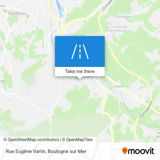 Rue Eugène Varlin map