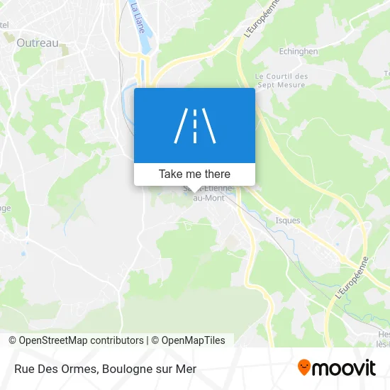 Rue Des Ormes map