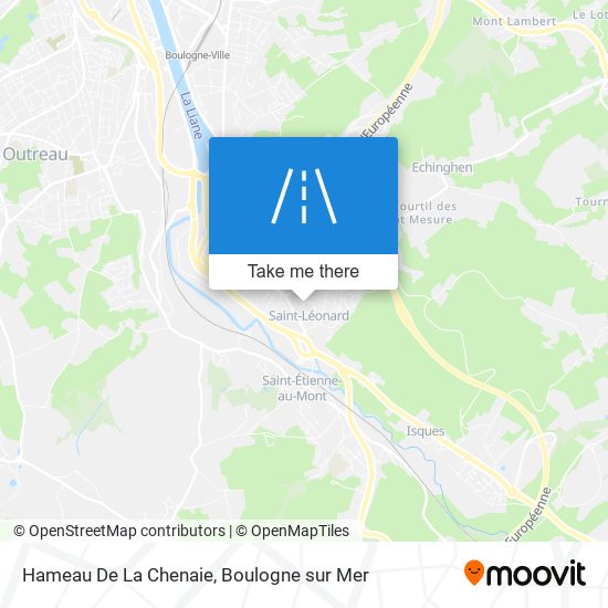 Mapa Hameau De La Chenaie