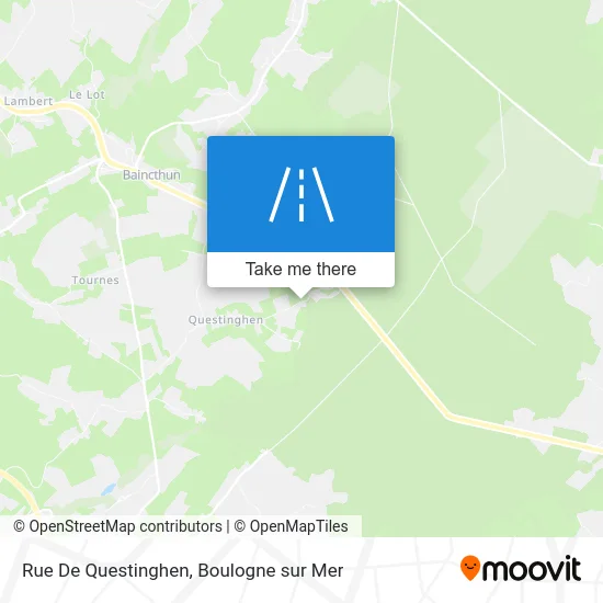 Rue De Questinghen map