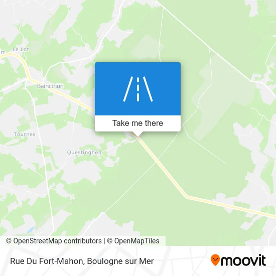 Rue Du Fort-Mahon map