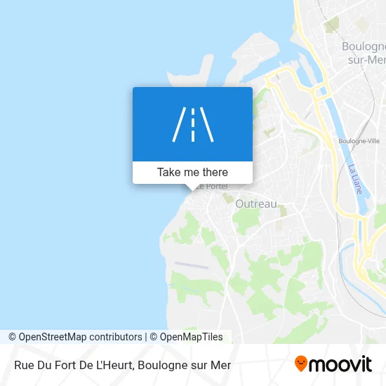 Rue Du Fort De L'Heurt map