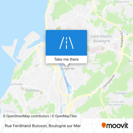 Rue Ferdinand Buisson map
