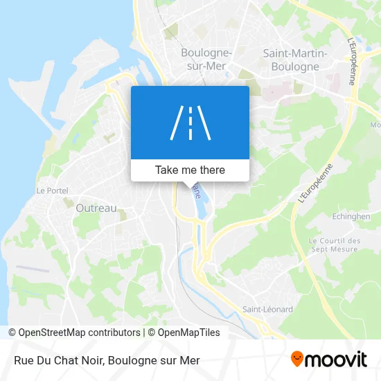 Rue Du Chat Noir map