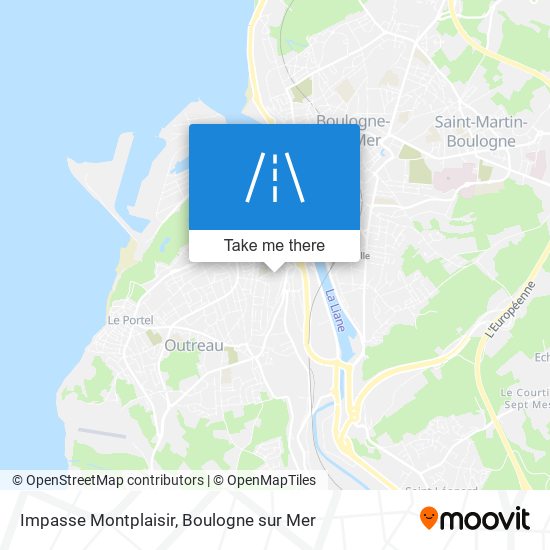 Mapa Impasse Montplaisir