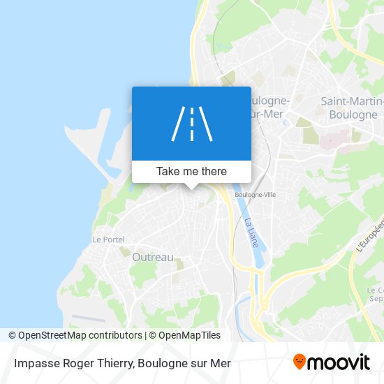 Impasse Roger Thierry map