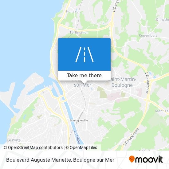 Boulevard Auguste Mariette map