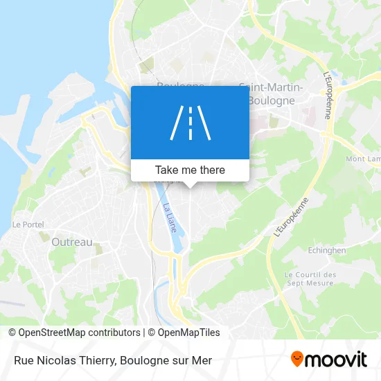 Rue Nicolas Thierry map