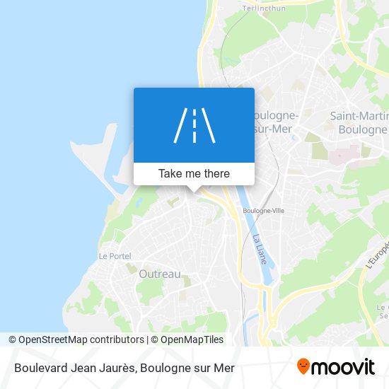 Boulevard Jean Jaurès map