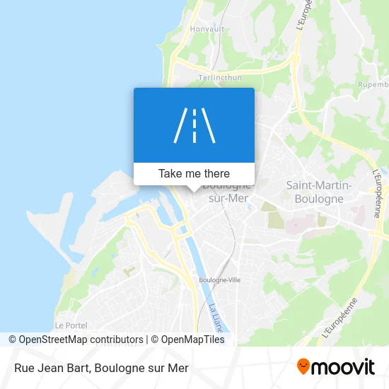 Rue Jean Bart map