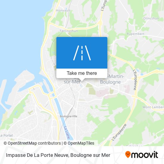 Mapa Impasse De La Porte Neuve