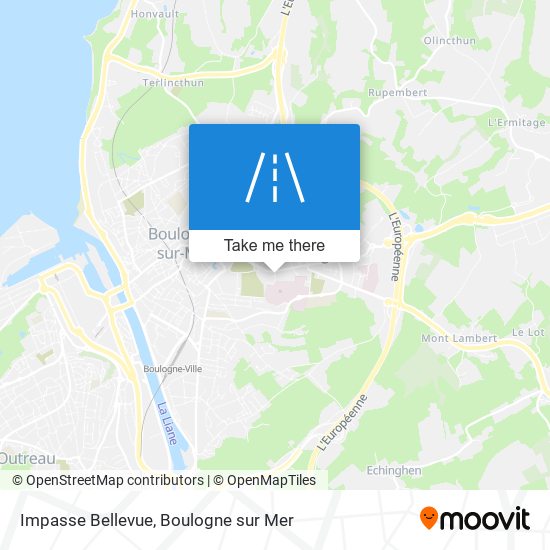 Mapa Impasse Bellevue