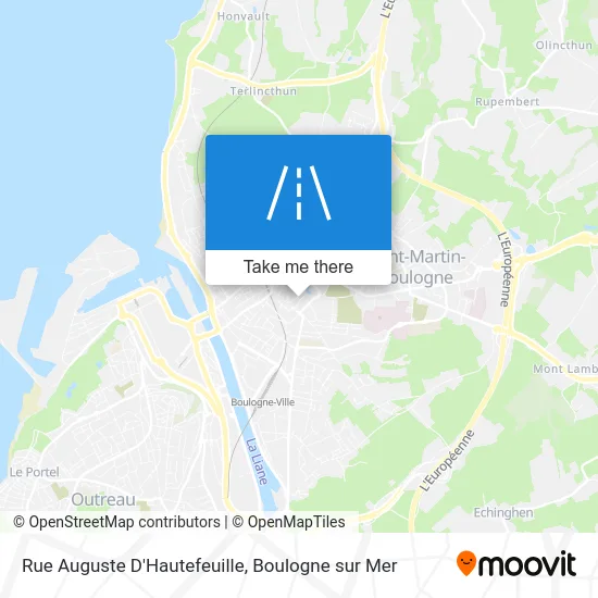 Rue Auguste D'Hautefeuille map