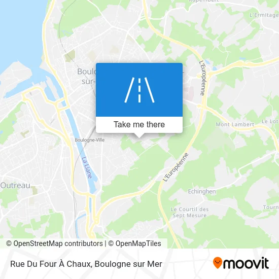 Rue Du Four À Chaux map