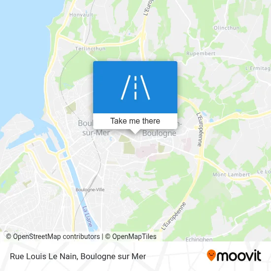 Rue Louis Le Nain map
