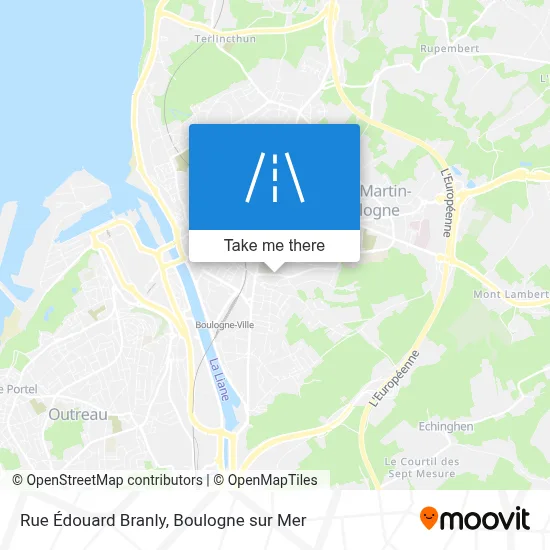 Rue Édouard Branly map
