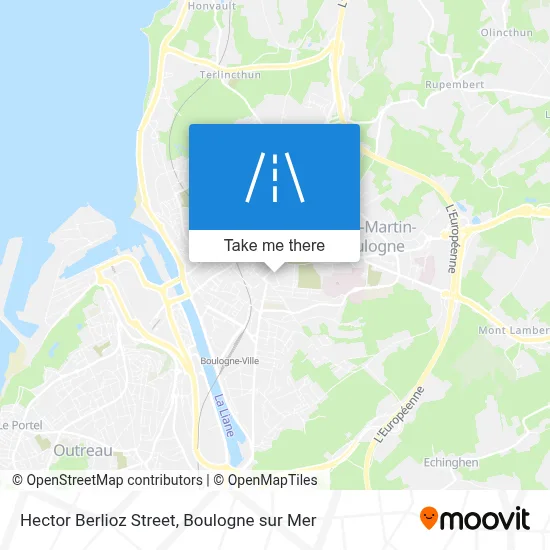 Rue Hector Berlioz map