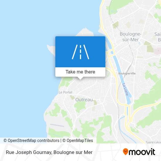 Rue Joseph Gournay map