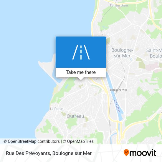 Rue Des Prévoyants map