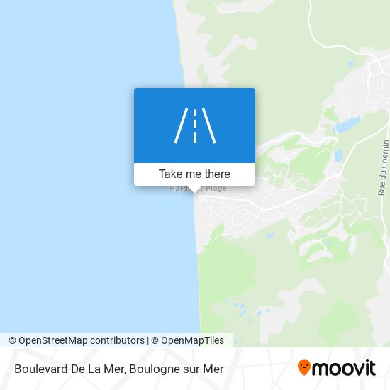 Mapa Boulevard De La Mer