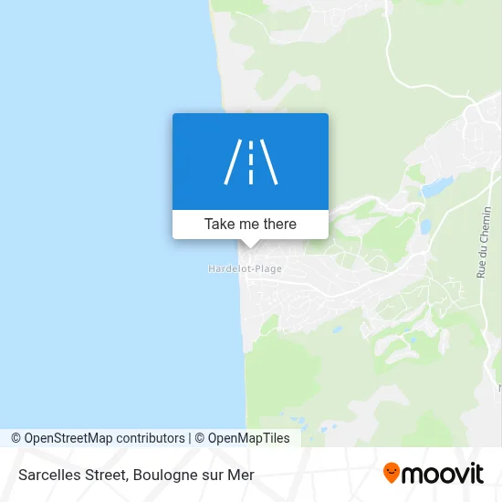 Rue Des Sarcelles map