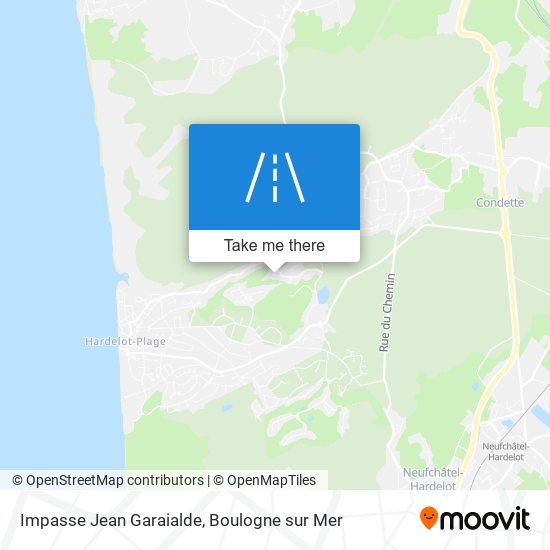 Mapa Impasse Jean Garaialde