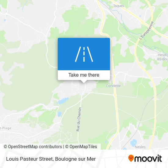 Rue Louis Pasteur map