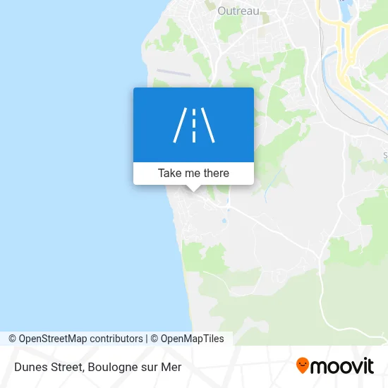 Rue Des Dunes map