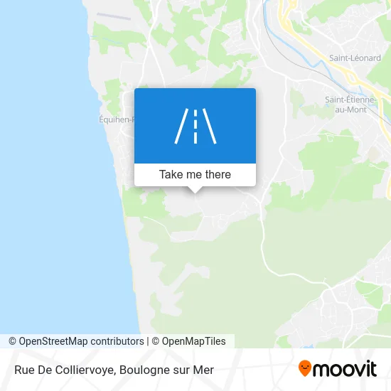 Rue De Colliervoye map