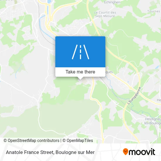 Rue Anatole France map