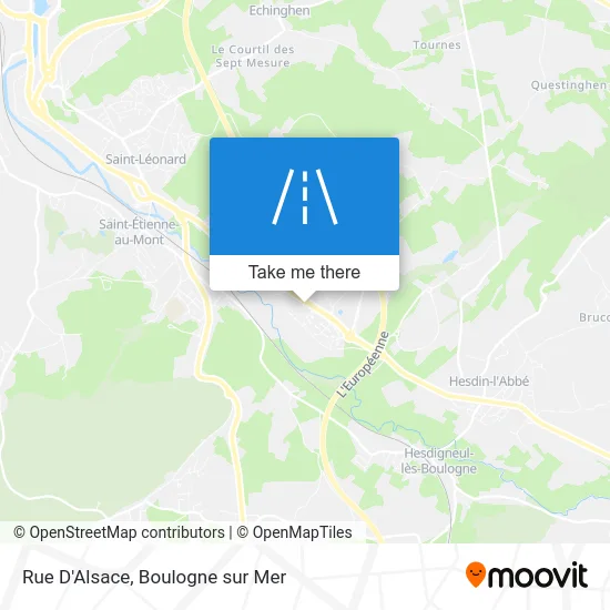 Rue D'Alsace map