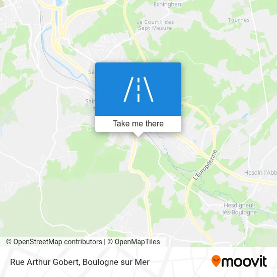Rue Arthur Gobert map