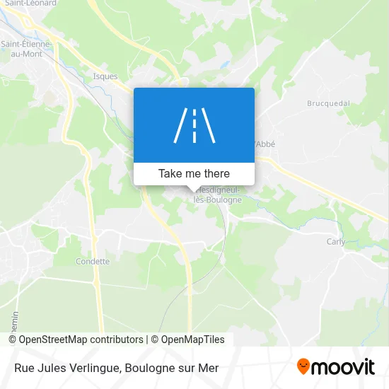 Rue Jules Verlingue map
