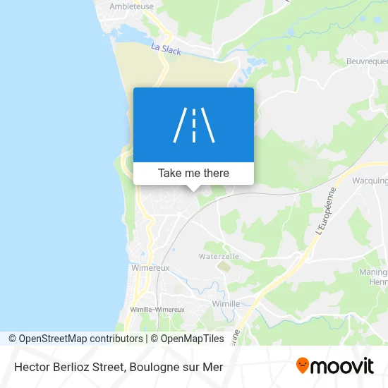 Rue Hector Berlioz map