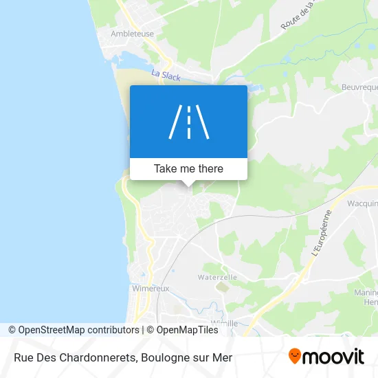 Rue Des Chardonnerets map