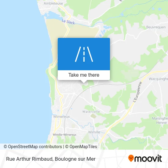 Rue Arthur Rimbaud map