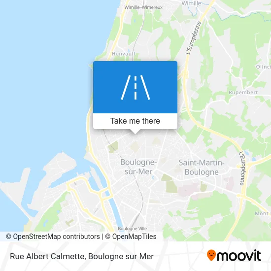 Rue Albert Calmette map