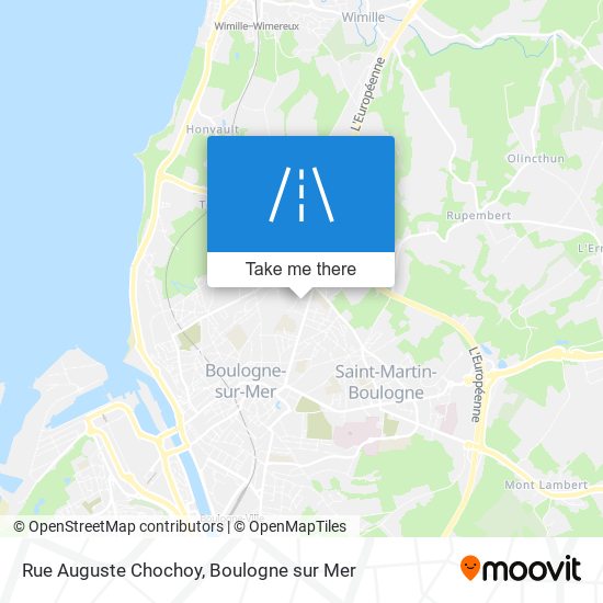Rue Auguste Chochoy map