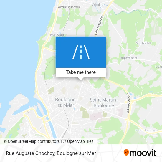 Rue Auguste Chochoy map