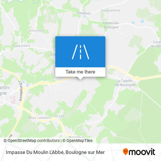 Impasse Du Moulin L'Abbé map